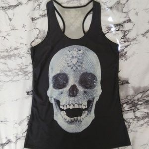 Diamond Skull Razorback Tank